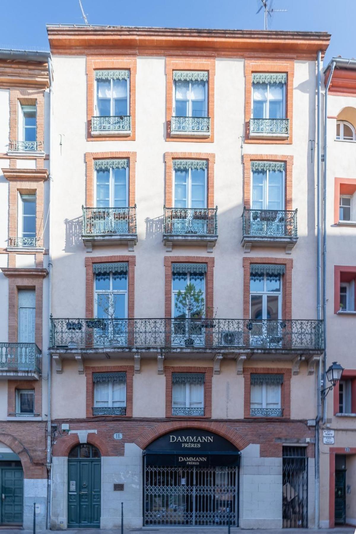 Charming City-Center Flat With Terrace Apartment Toulouse Exterior photo